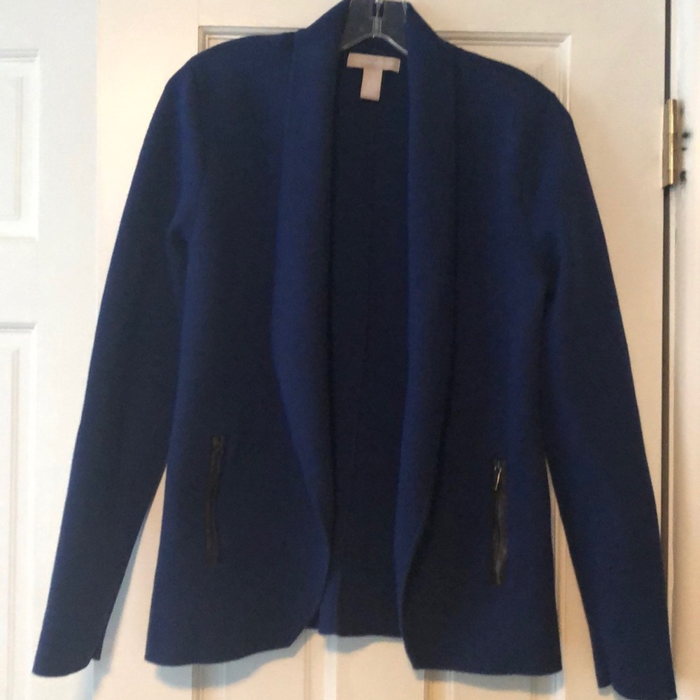 Women’s Banana Republic open placket sweater jack